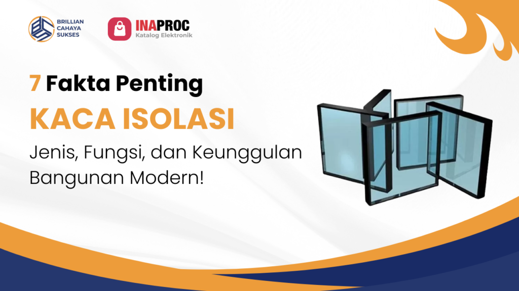 kaca isolasi