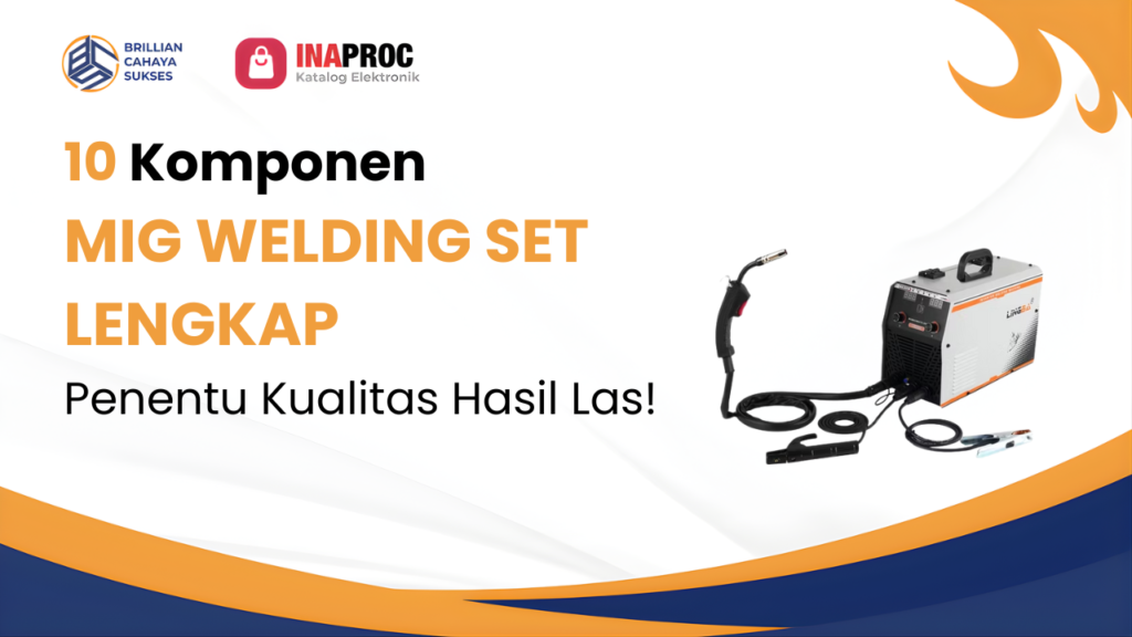 MIG welding set