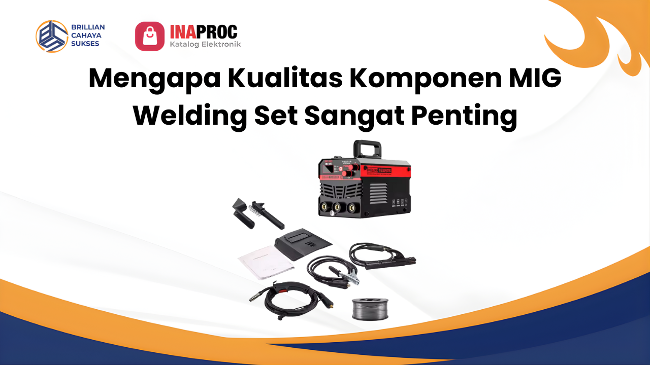 MIG welding set
