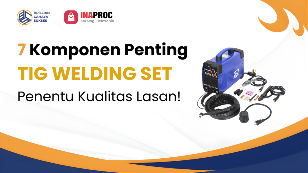 TIG welding set