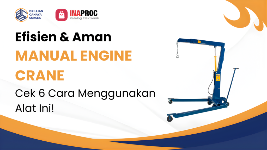 manual engine crane