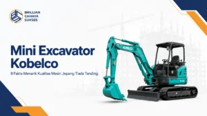Mini Excavator Kobelco 8 Fakta Menarik Kualitas Mesin Jepang Tiada Tanding