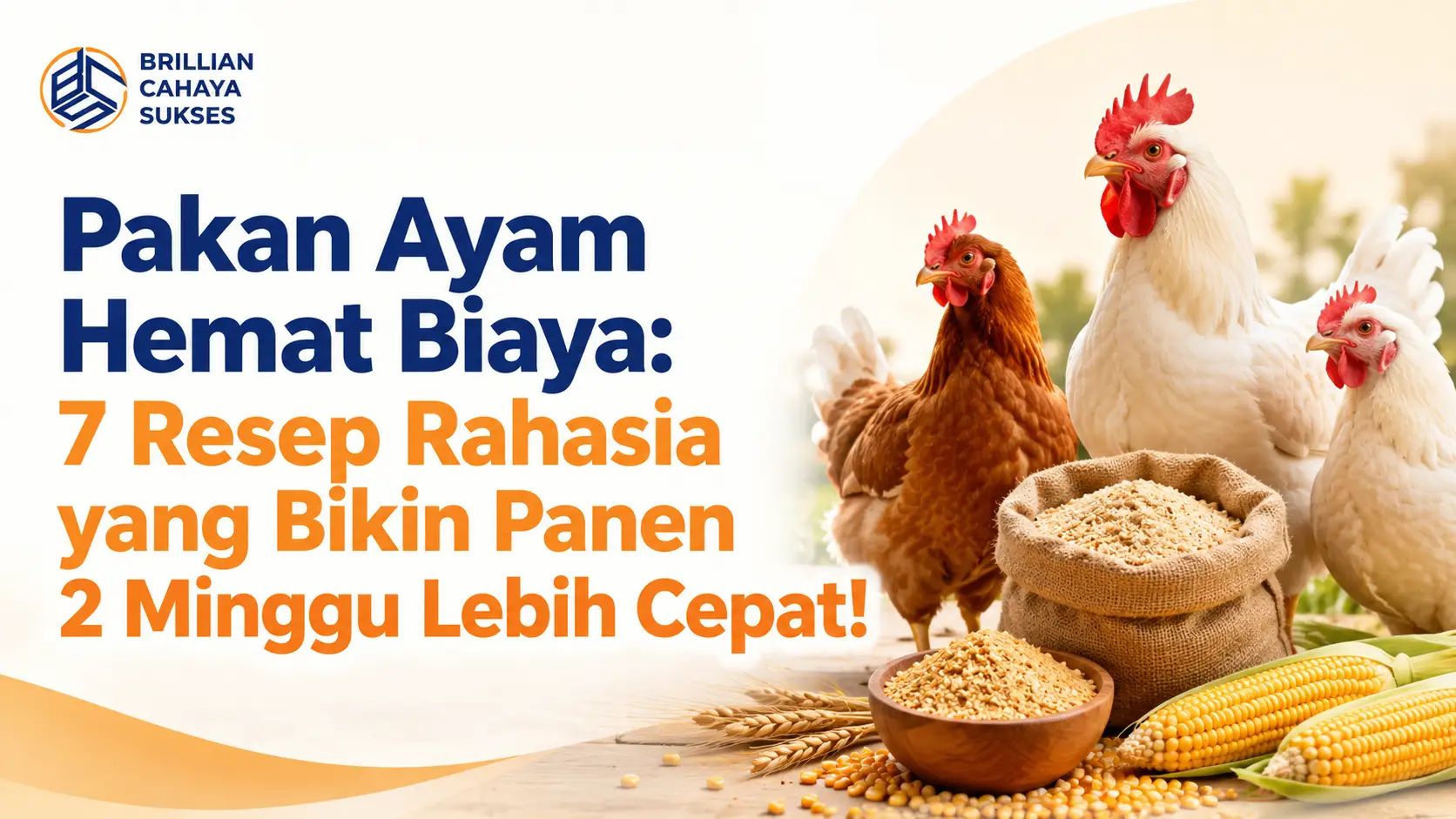 Pakan Ayam Hemat Biaya 7 Resep Rahasia yang Bikin Panen 2 Minggu Lebih Cepat!