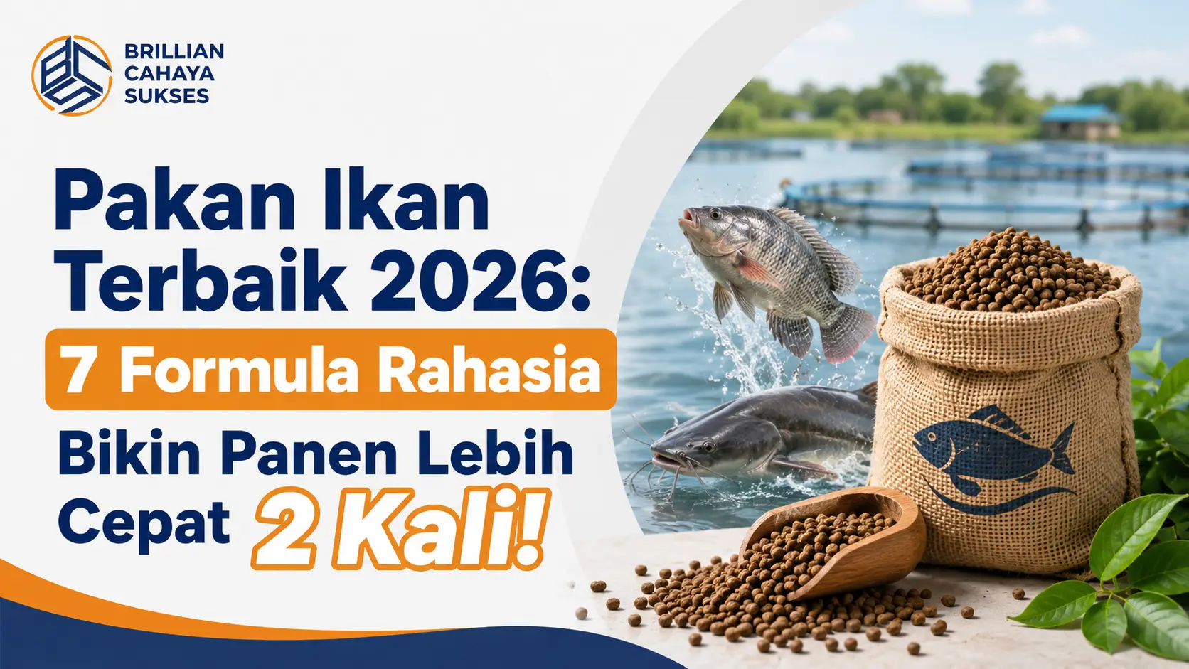 Pakan Ikan Terbaik 2026: 7 Formula Rahasia Bikin Panen Lebih Cepat 2 Kali!