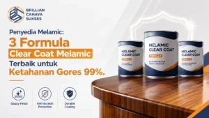 Penyedia Melamic 3 Formula Clear Coat Melamic Terbaik untuk Ketahanan Gores 99%