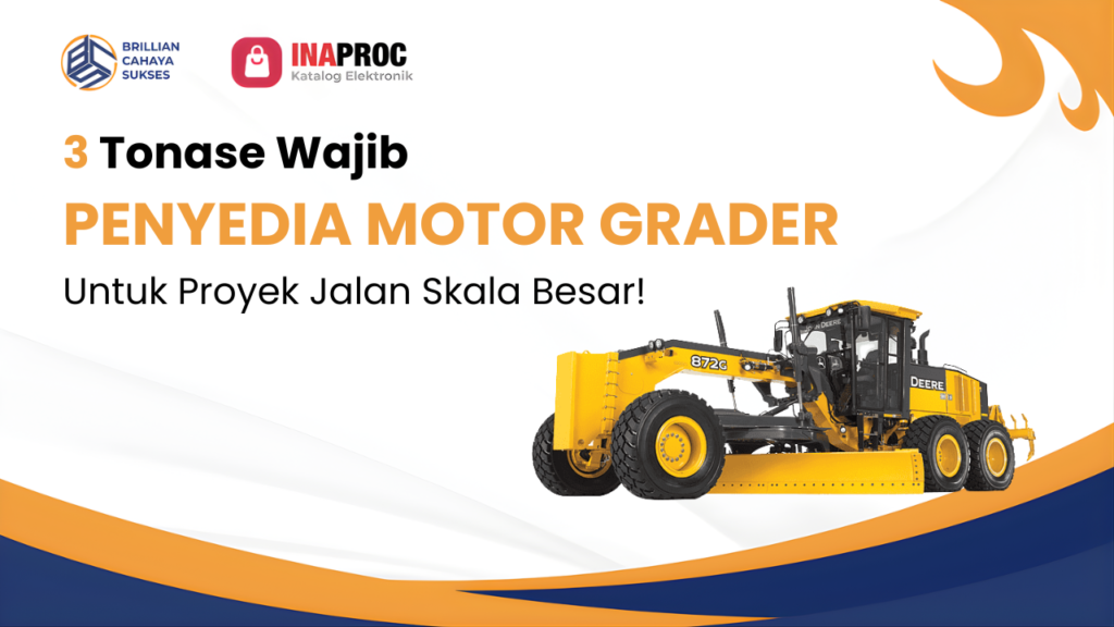 penyedia motor grader