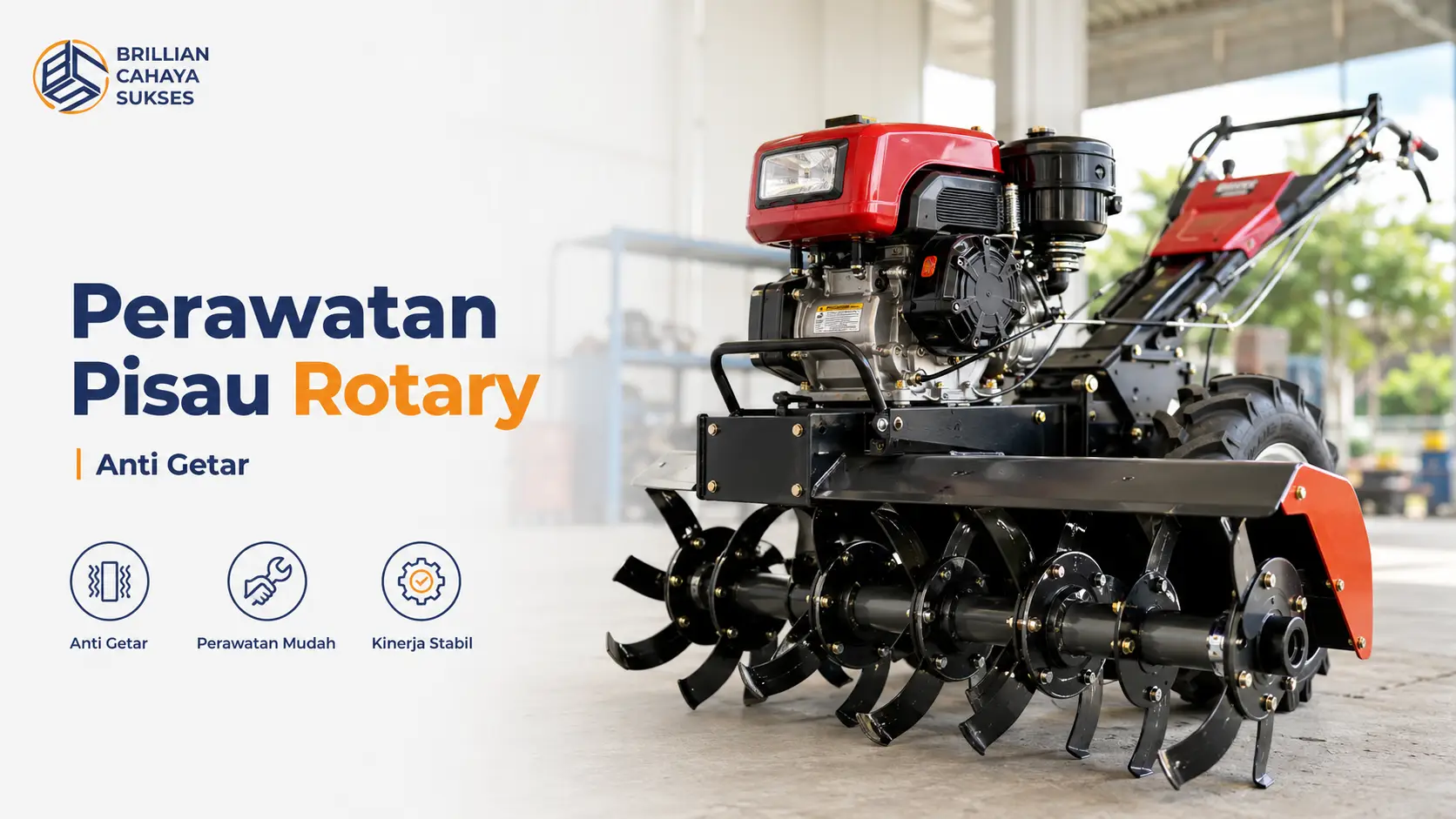 Perawatan Traktor Roda 2: 6 Langkah Mudah Merawat Pisau Rotary Anti Getar