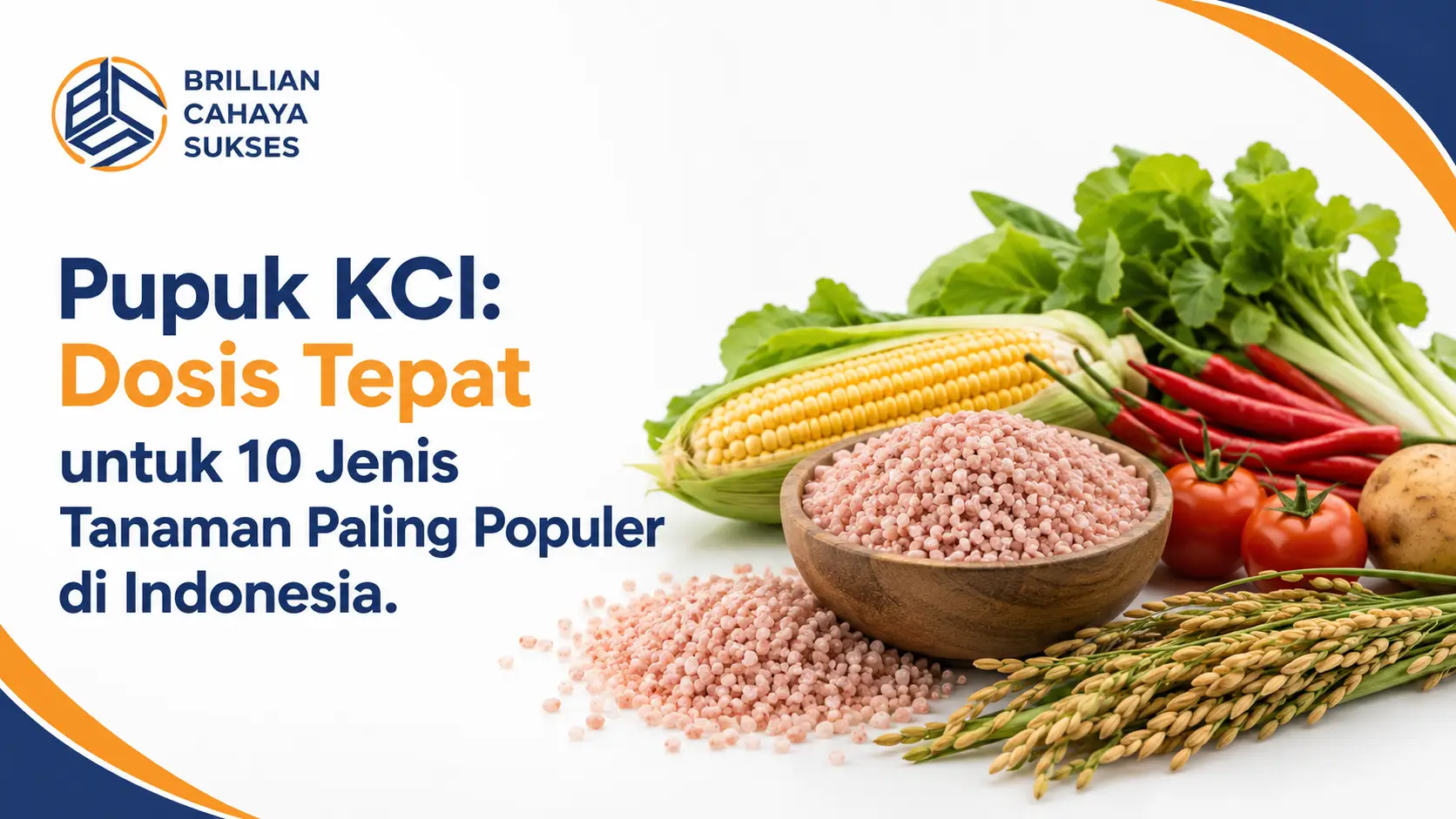 Pupuk KCl: Dosis Tepat untuk 10 Jenis Tanaman Paling Populer di Indonesia