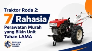 Traktor Roda 2 Bongkar 7 Rahasia Perawatan Murah yang Bikin Unit Tahan LAMA
