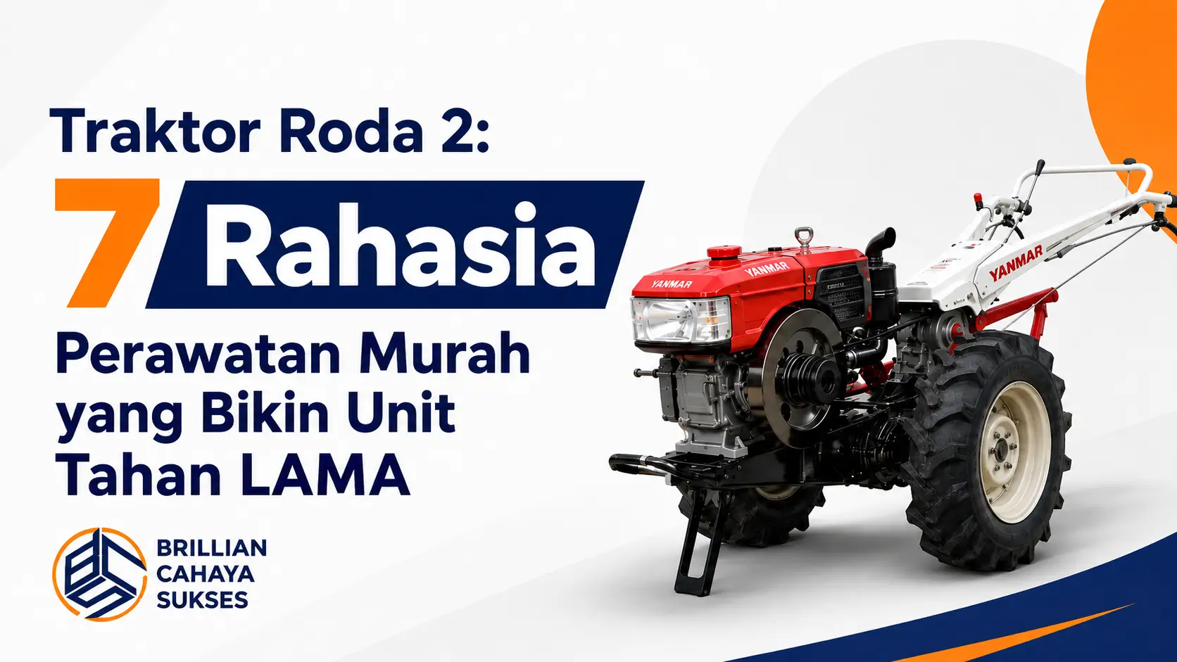 Traktor Roda 2 Bongkar 7 Rahasia Perawatan Murah yang Bikin Unit Tahan LAMA