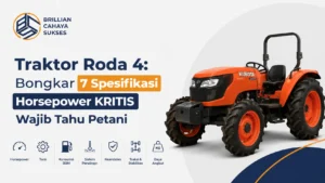 Traktor Roda 4 Bongkar 7 Spesifikasi Horsepower KRITIS Wajib Tahu Petani