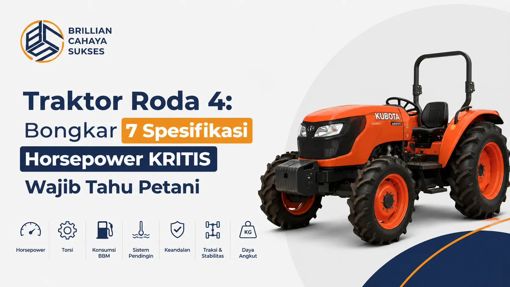 Traktor Roda 4 Bongkar 7 Spesifikasi Horsepower KRITIS Wajib Tahu Petani