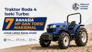 Traktor Roda 4 Iseki Turbo: Bongkar 7 Rahasia HP dan Torsi Maksimal untuk Lahan Keras Anda!
