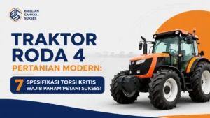 Traktor Roda 4 Pertanian Modern: Bongkar 7 Spesifikasi Torsi Kritis Wajib Paham Petani Sukses!