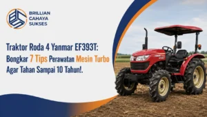 Traktor Roda 4 Yanmar EF393T Bongkar 7 Tips Perawatan Mesin Turbo Agar Tahan Sampai 10 Tahun!