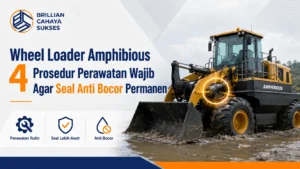 Wheel Loader Amphibious 4 Prosedur Perawatan Wajib Agar Seal Anti Bocor Permanen