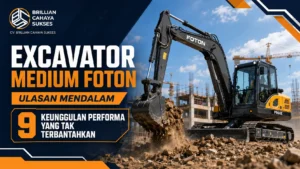 Excavator Medium Foton Ulasan Mendalam 9 Keunggulan Performa yang Tak Terbantahkan