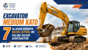 Excavator Medium Kato 7 Alasan Kenapa Mesin Jepang Ini Paling Dicari Kontraktor