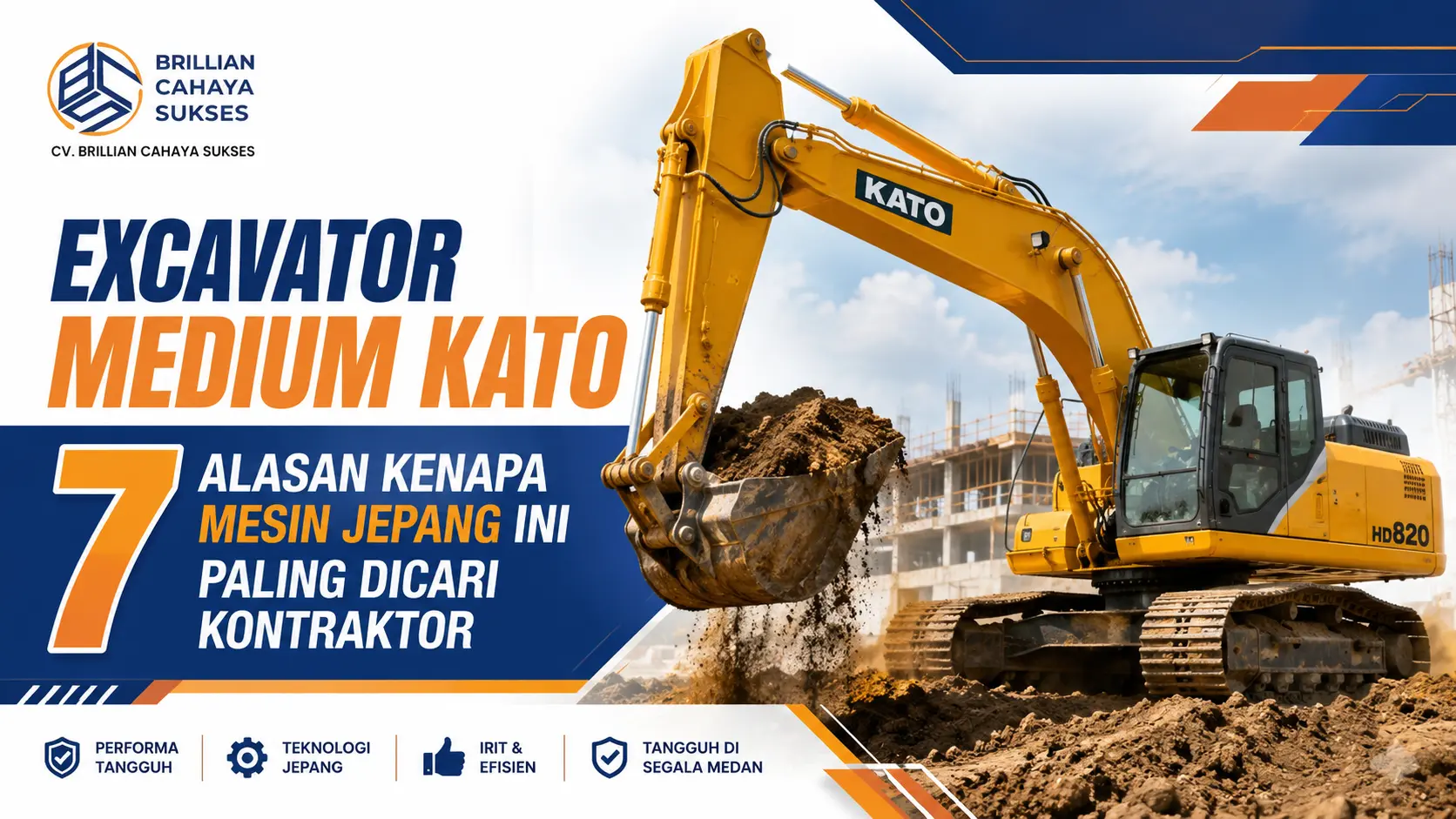 Excavator Medium Kato 7 Alasan Kenapa Mesin Jepang Ini Paling Dicari Kontraktor