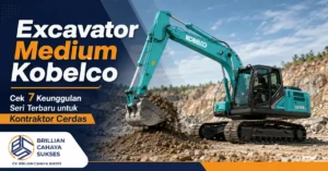 Excavator Medium Kobelco Cek 7 Keunggulan Seri Terbaru untuk Kontraktor Cerdas