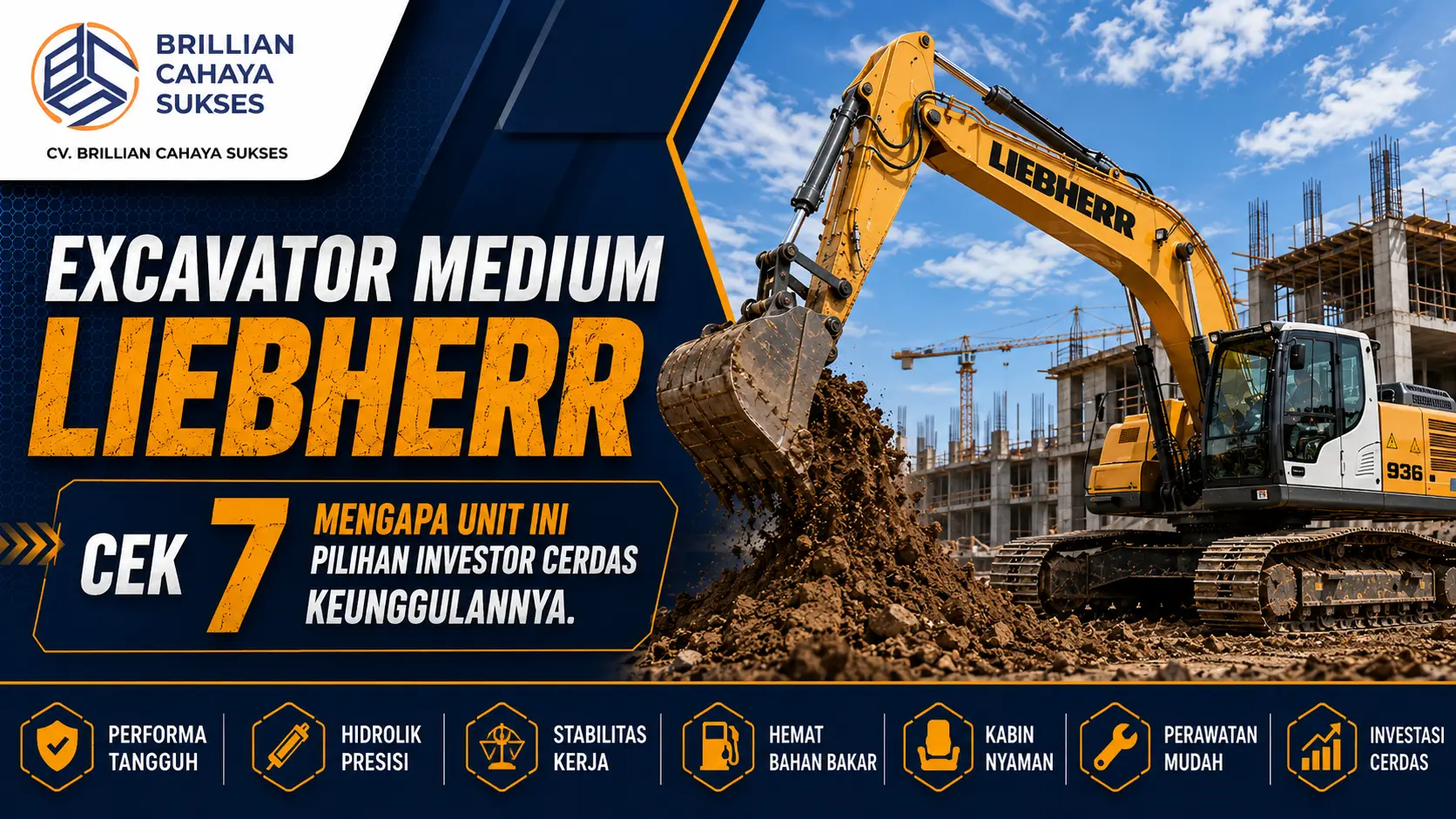 Excavator Medium Liebherr Mengapa Unit Ini Pilihan Investor Cerdas Cek 7 Keunggulannya