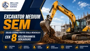 Excavator Medium SEM Solusi Cerdas Proyek Skala Menengah Cek 8 Kelebihannya Sekarang