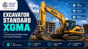 Excavator Standard XGMA: 7 Model Paling Irit Bahan Bakar dan Terbaik di Kelasnya