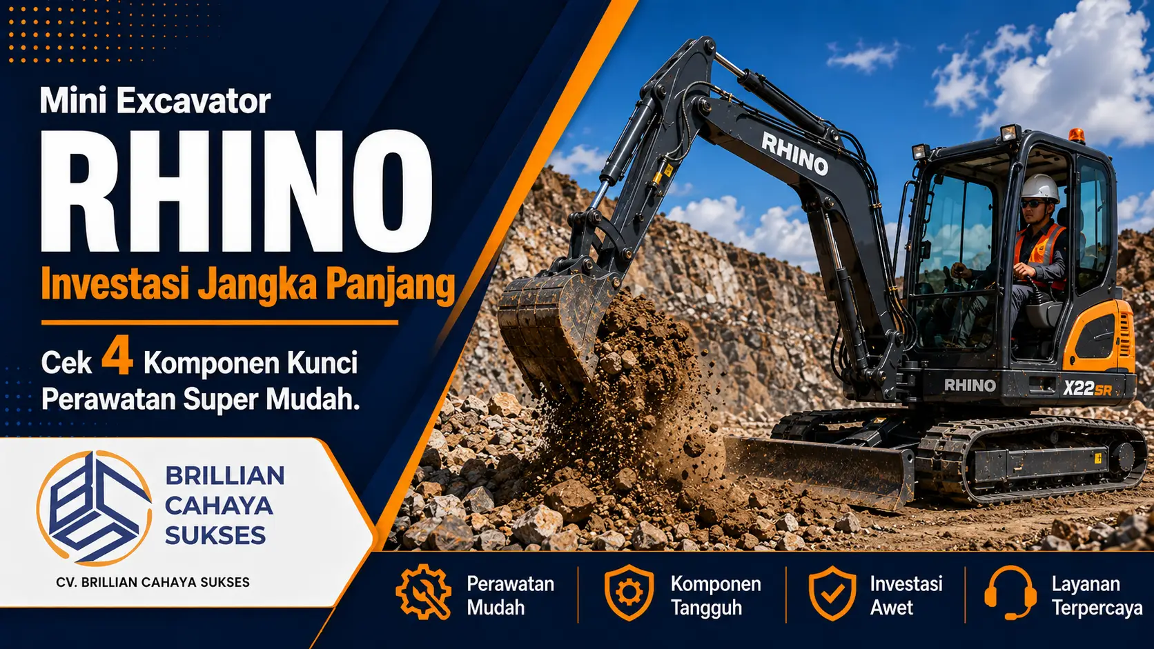 Mini Excavator Lovol TERBARU Simak 5 Keunggulan Desain Ergonomis yang Bikin Operator Betah Kerja