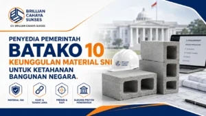 Penyedia Pemerintah Batako 10 Keunggulan Material SNI Untuk Ketahanan Bangunan Negara