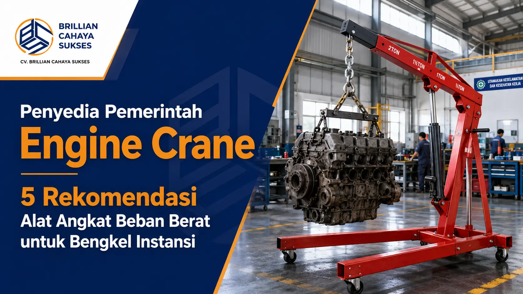 Penyedia Pemerintah Engine Crane