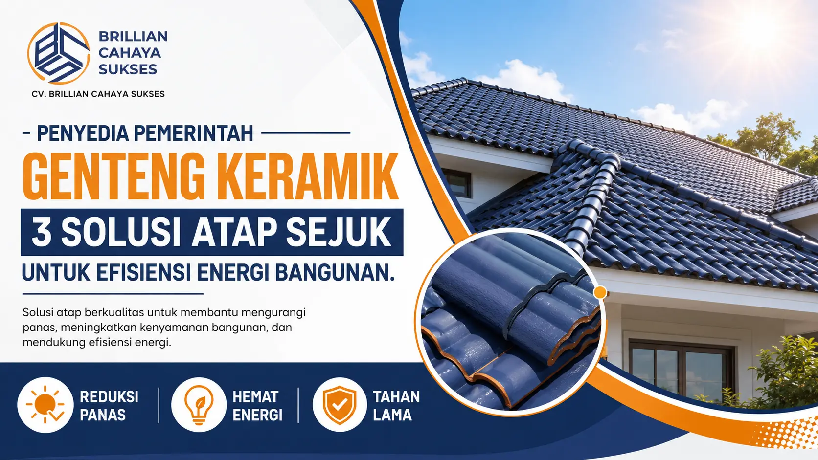 Penyedia Pemerintah Genteng Keramik 3 Solusi Atap Sejuk untuk Efisiensi Energi Bangunan