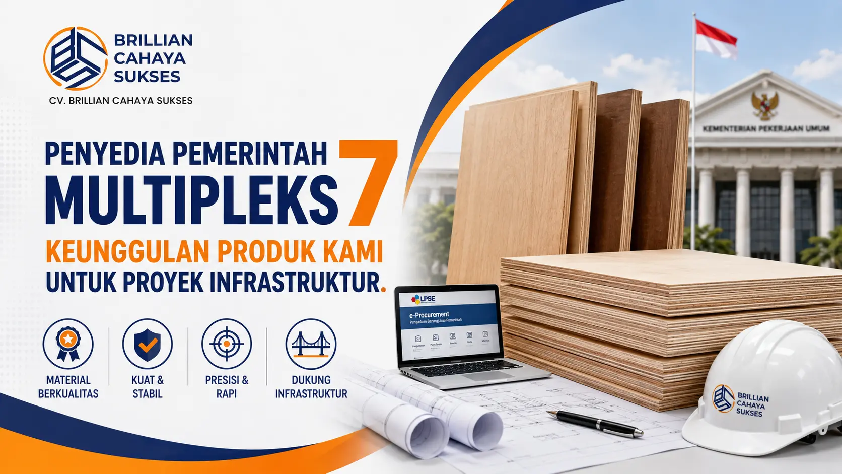 Penyedia Pemerintah Multipleks 7 Keunggulan Produk Kami Untuk Proyek Infrastruktur