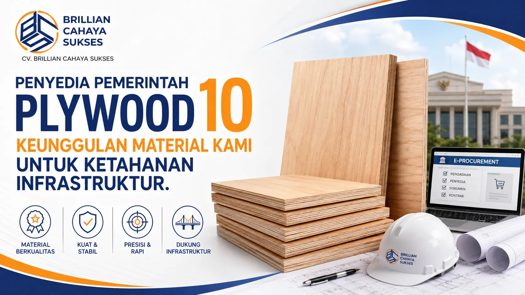 Penyedia Pemerintah Plywood 10 Keunggulan Material Kami Untuk Ketahanan Infrastruktur