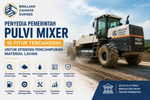 Penyedia Pemerintah Pulvi Mixer 10 Fitur Tercanggih untuk Efisiensi Pencampuran Material Lahan