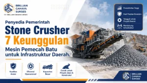 Penyedia Pemerintah stone crusher 7 keunggulan mesin pemecah batu untuk infrastruktur daerah