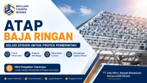 Atap baja ringan untuk proyek pemerintah yang kuat dan tahan lama