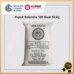 Kapur dolomit 100 mesh 50 kg untuk vendor pertanian oleh Brilian Cahaya Sukses