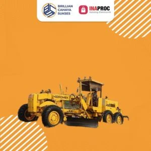 Motor grader terbesar dari Brilian Cahaya Sukses untuk proyek pemerintah