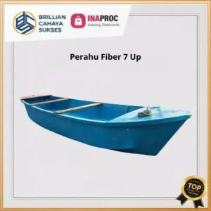 Perahu Fiber 7 Up untuk pengadaan kapal ikan oleh Brilian Cahaya Sukses, solusi resmi dan terpercaya untuk ASN dan pejabat pengadaan