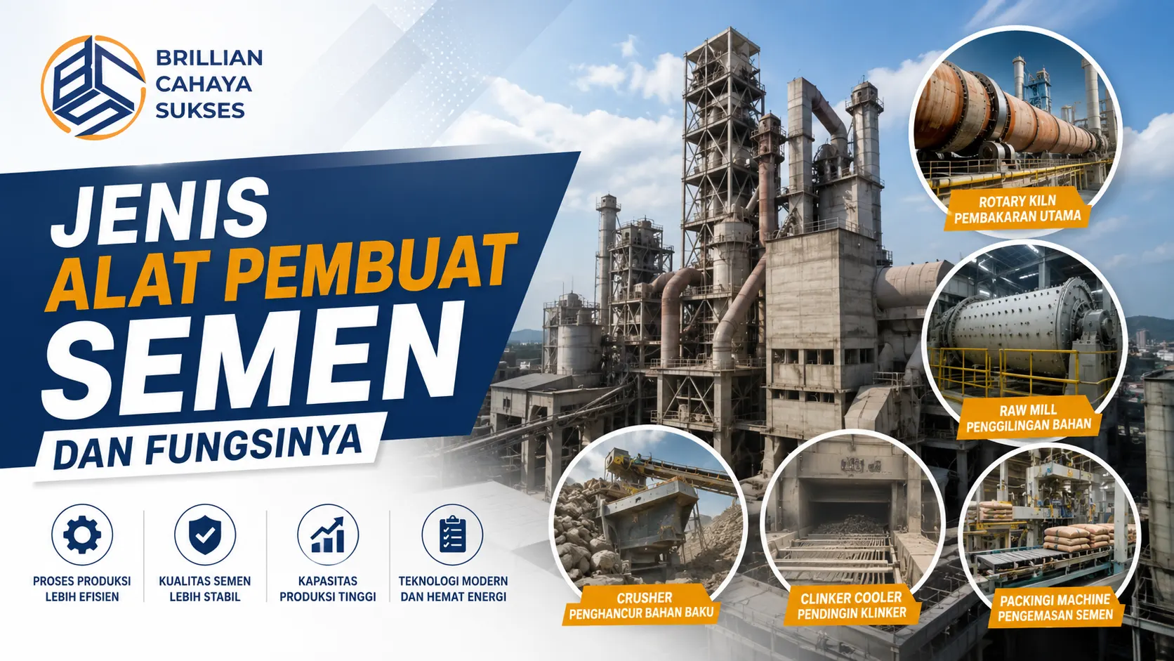 Alat Pembuatan Semen dan Fungsinya dalam Industri Semen