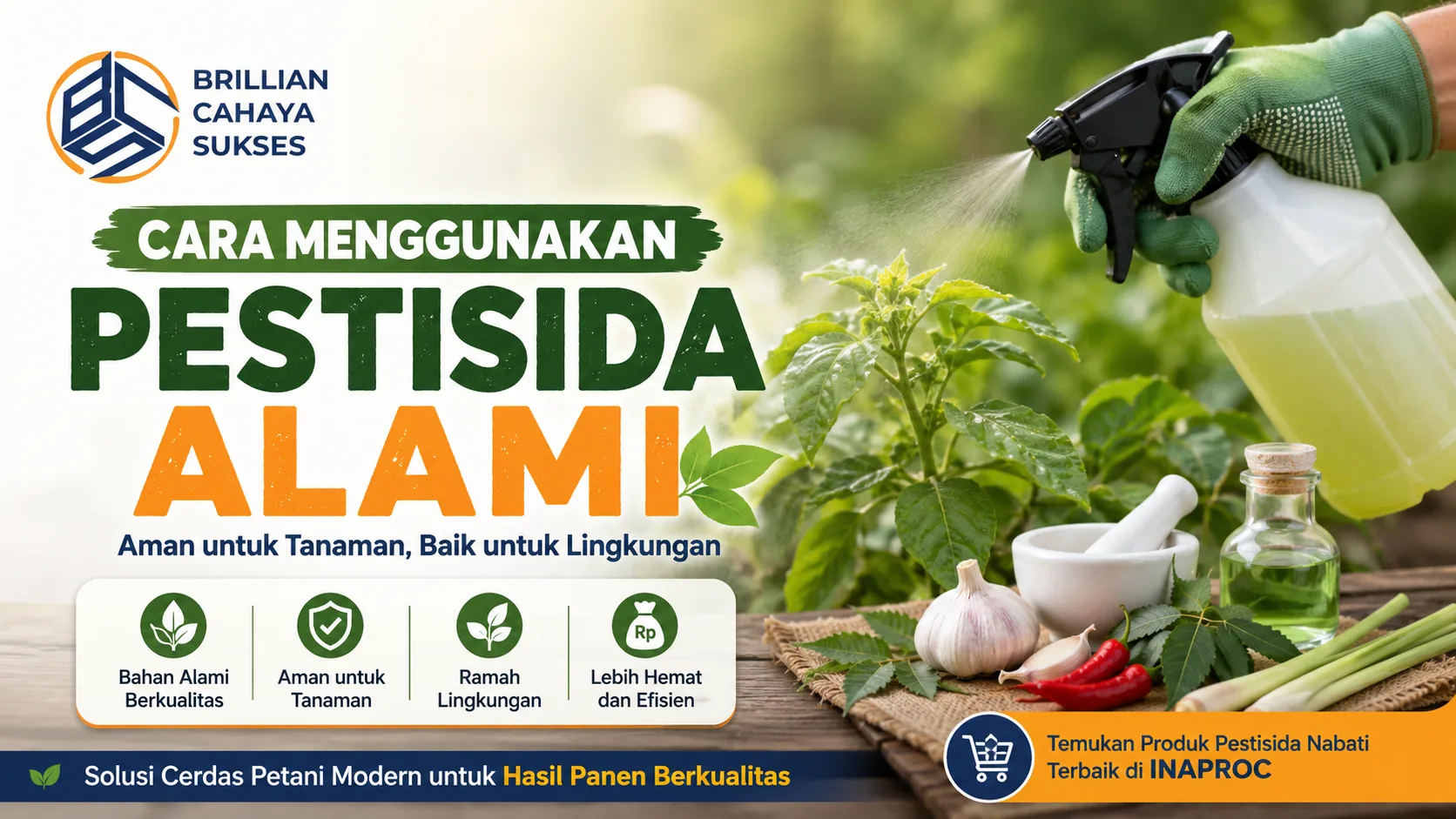 Cara menggunakan pestisida alami untuk tanaman agar lebih aman dan ramah lingkungan