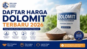 Daftar harga dolomit terbaru 2026 untuk kebutuhan pertanian dan pengadaan instansi bersama Brilian Cahaya Sukses