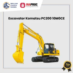 Excavator Komatsu PC200 10M0CE untuk proyek konstruksi dengan efisiensi tinggi