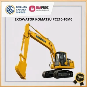 Excavator Komatsu PC210 untuk proyek konstruksi dengan performa tinggi