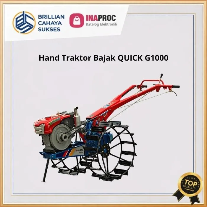 Harga Traktor Sawah Terbaru Quick G1000 untuk Pertanian Modern