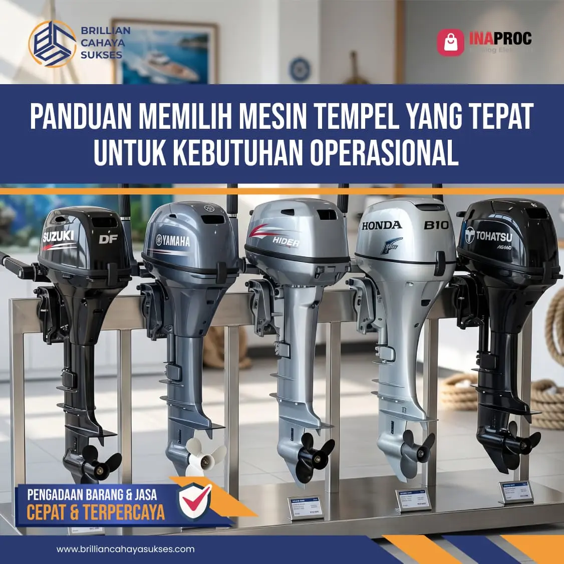 Panduan memilih mesin tempel 100 pk untuk kebutuhan operasional kapal