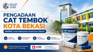 Pengadaan Cat Tembok Kota Bekasi melalui INAPROC untuk kebutuhan infrastruktur daerah dan proyek fasilitas publik