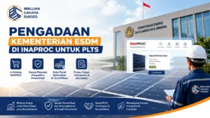 Pengadaan Kementerian ESDM di Inaproc untuk proyek solar panel PLTS pemerintah
