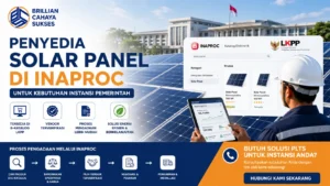 Penyedia Solar Panel di Inaproc untuk pengadaan dan procurement instansi pemerintah