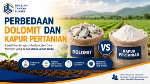 Perbedaan Dolomit dengan Kaptan untuk meningkatkan kualitas tanah dan hasil pertanian
